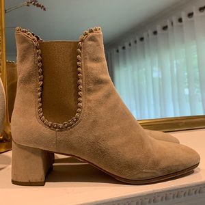 Aquazzura Suede Ankle Boots Size 37